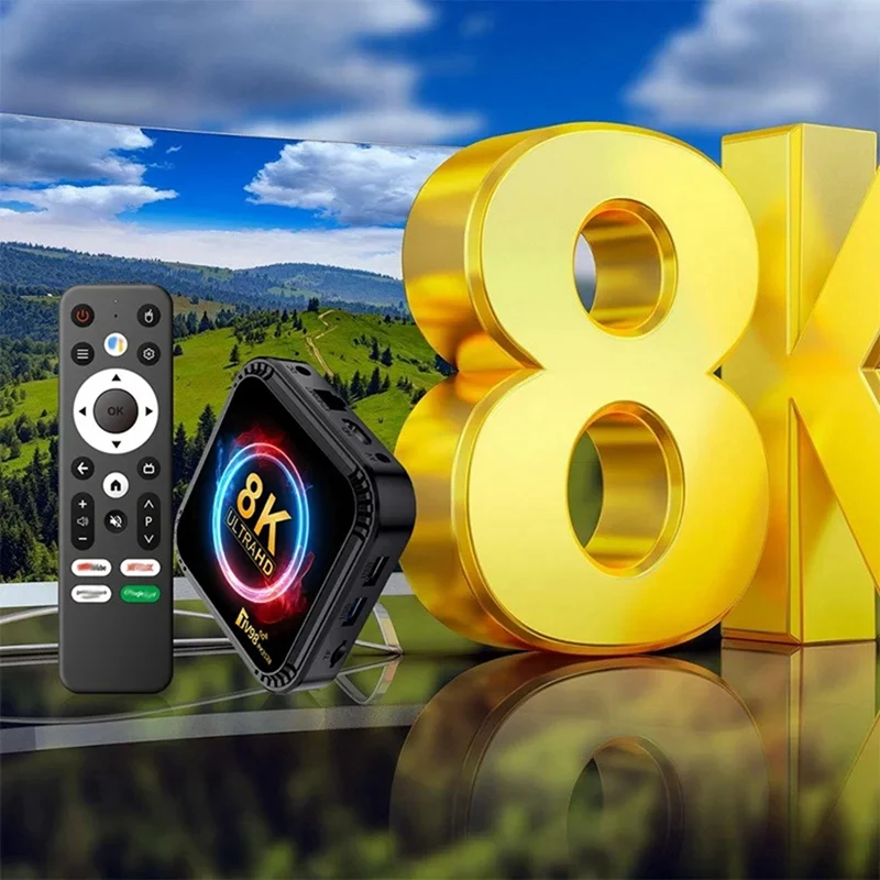 스마트 TV 박스, 안드로이드 13, 8K HD, 2.4G 및 5G 와이파이 미디어 플레이어, 미니 셋톱 박스, TV98, RK3528