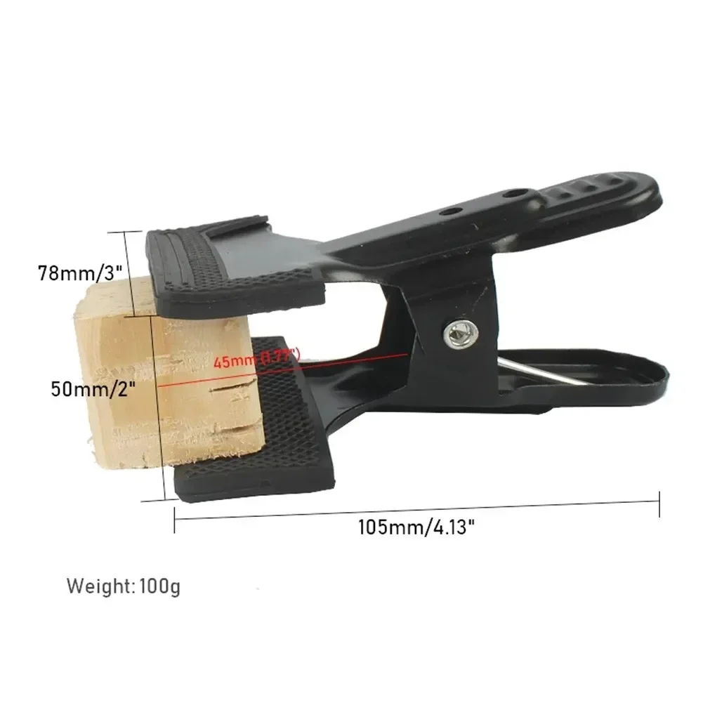 1PC Strong Metal Clip Wide-Mouth Spring Clamp Suitable For Woodworking Muslin Photo Studio Backdrops 10.5cm X 8cm