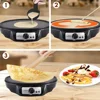 PCRM12.V7 - Electric Griddle - Crepe Maker Cooktop Hot Plate Pancake Maker 6