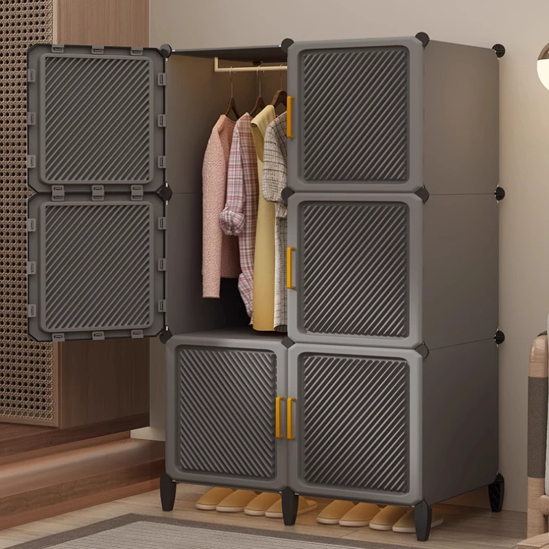 Closet Children's Wardrobe Clothes Wardrobe Kids Recameras Secret Locker Organizer Children Storage Cabinet Clothes Furniture