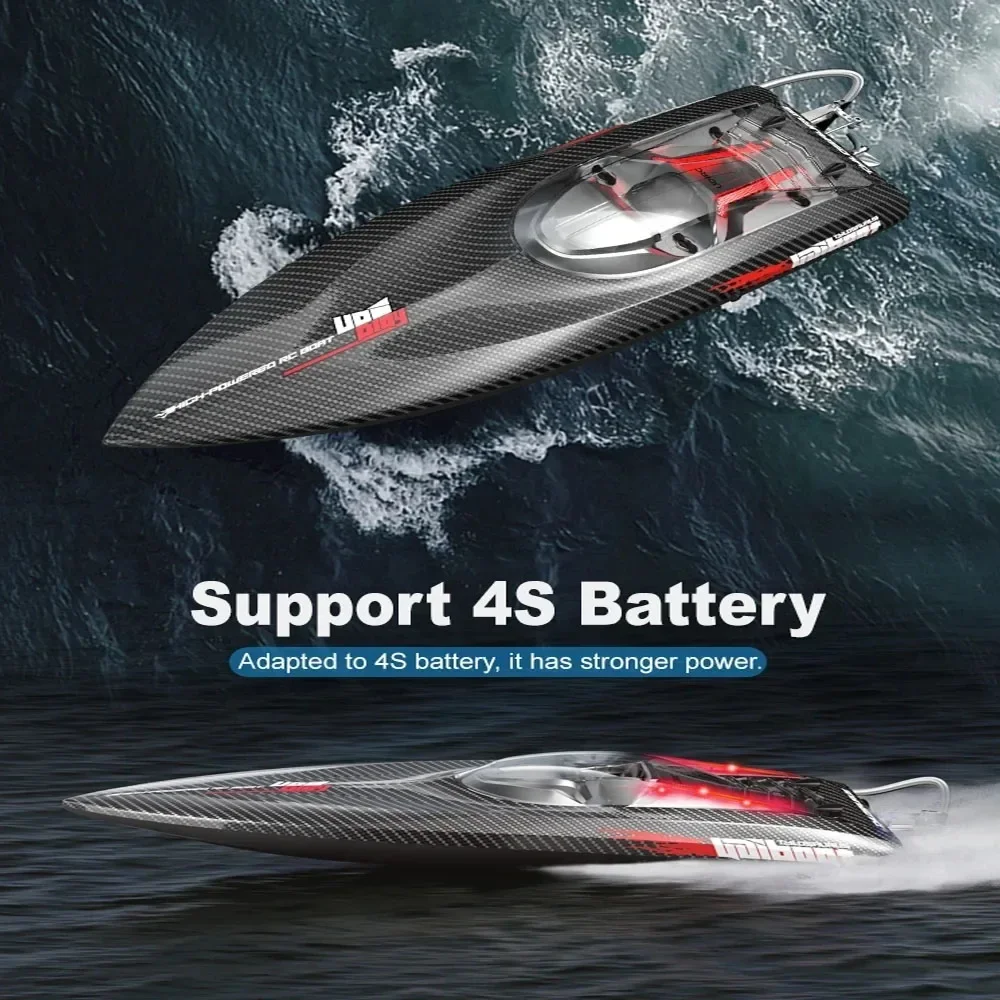 Bateau rapide UDI022 avec télécommande 2.4GHz, parfait pour compétitions nautiques