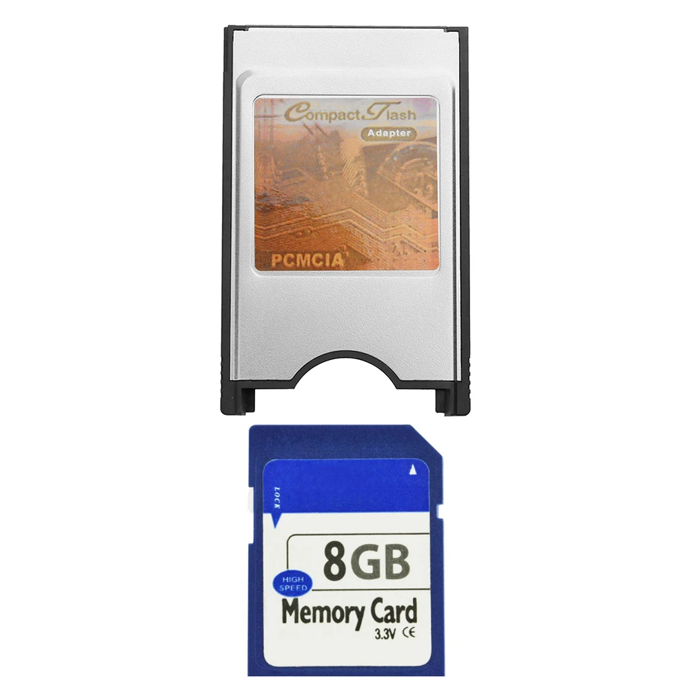 노트북 PC용 고속 PCMCIA 컴팩트 플래시 16비트 CF 카드 리더 어댑터