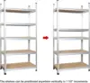 Medium Duty Storage Shelving Single Post Press Board Shelf - 48 x 18 x 72 Inches 5