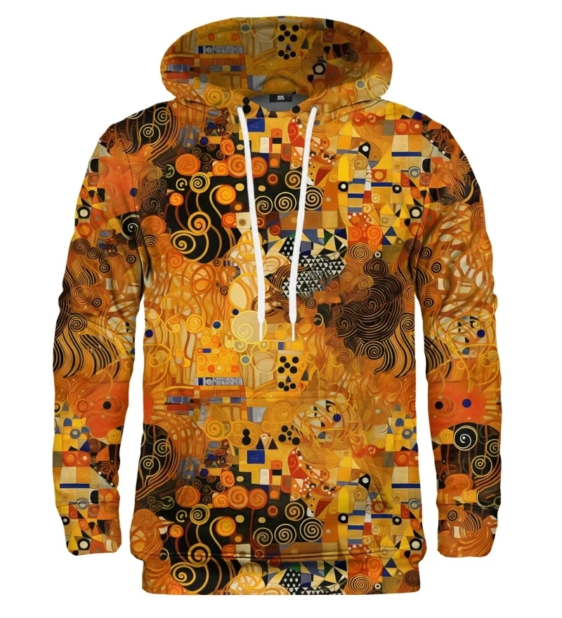 Mens Cat Warrior Guard With Knife Art Print Casual Hooded Zip Up Jacket