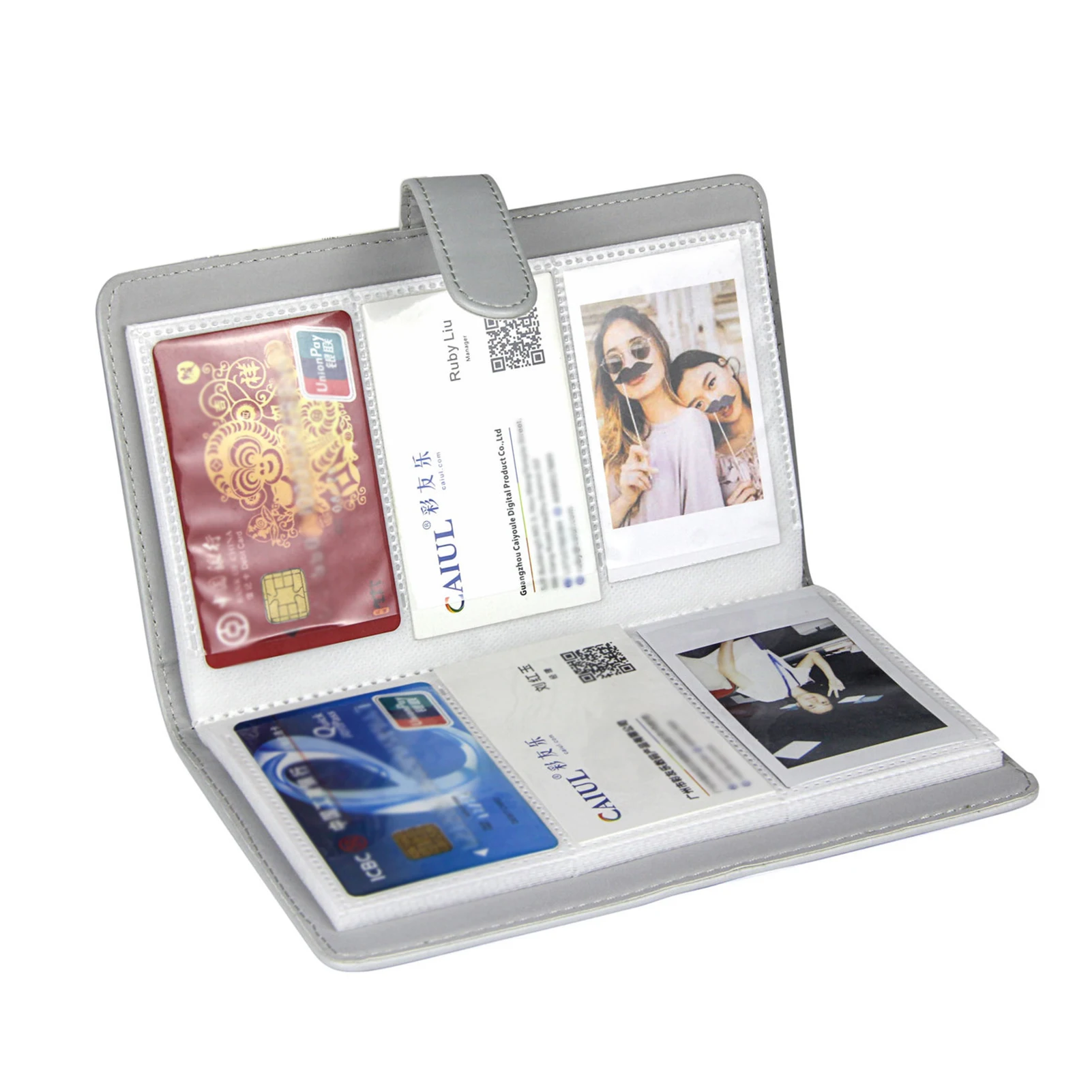 

3-дюймовый фотоальбом, 96 карманов, мини фотоальбом, визитница, держатель для удостоверения личности, подарок для магазина, красивый