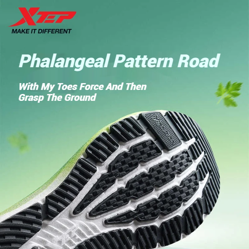 Xtep PIONEER Running Shoes For Men 2025 Spring Sneakers Cushioning