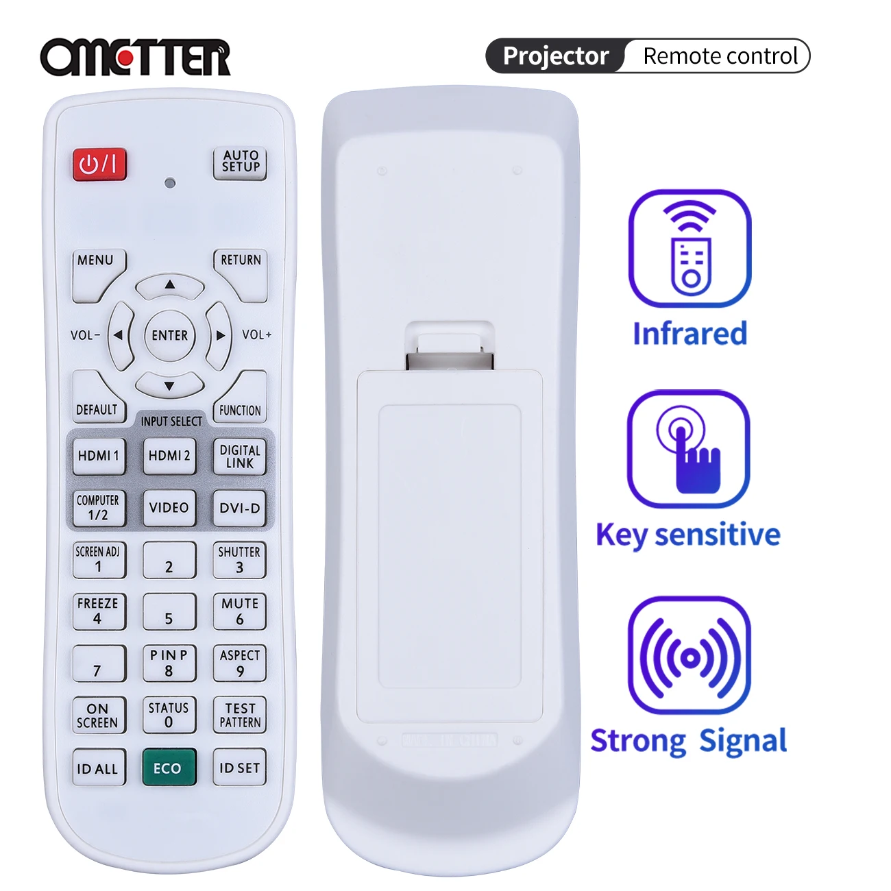 New For Panasonic Projectors Remote Control PT SLX16K SLZ77C SLW65C