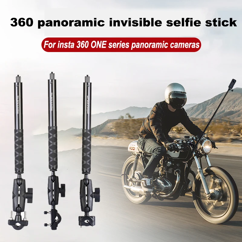 Stick Motorcycle MaxGo Motorcycle Bicycle Panoramic Selfie Stick Invisible Monopod ...