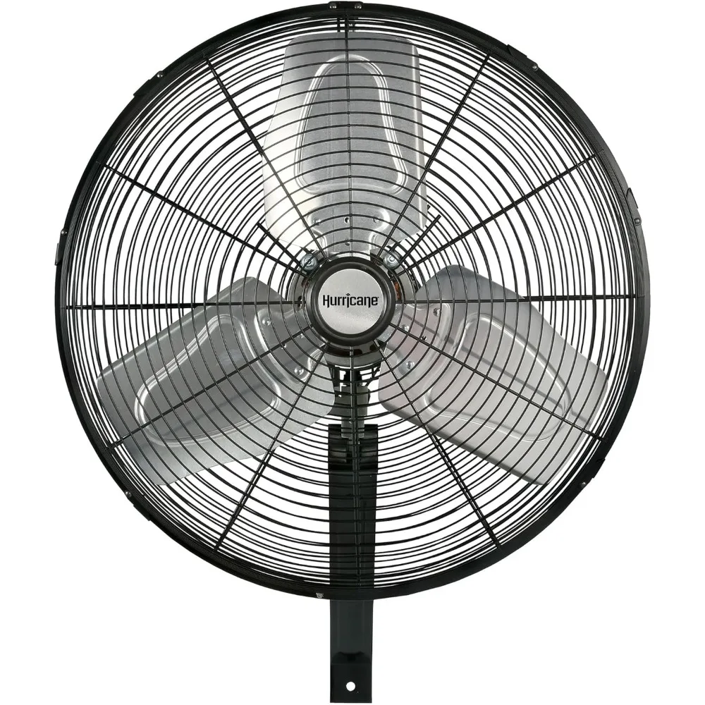 

Fans, Commercial Grade Corded Electric Classic Oscillating Wall Mount Fan with 3 Speed Settings, Fans