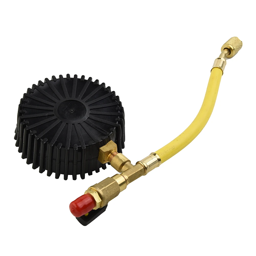 

1Pc Pressure Gauge 80mm/3.15\".Nitrogen Pressure Accurate Air Conditioners Nitrogen Pressure Refrigeration Reliable