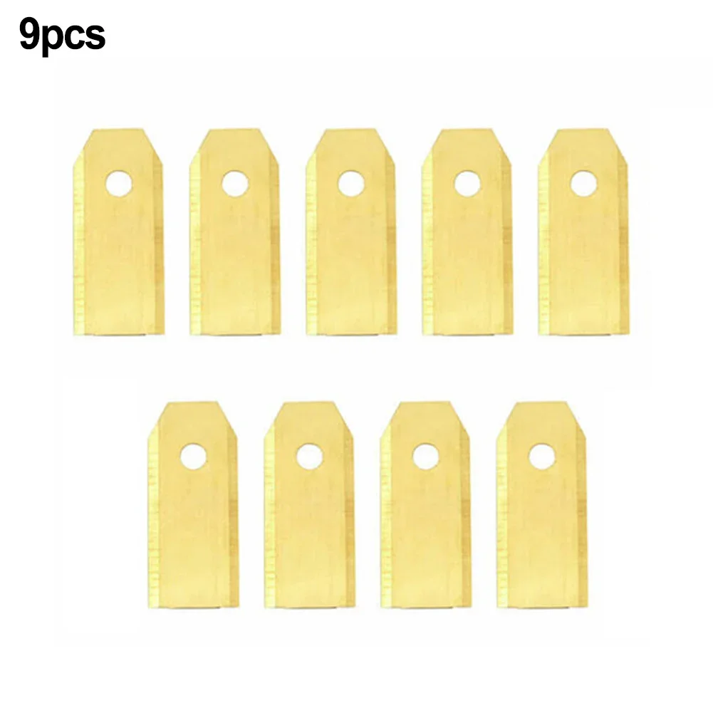 Long Life Span And Weather Resistant These 43mm Replacement Blades And Screws Are Perfect For Robotic Lawn Mowers