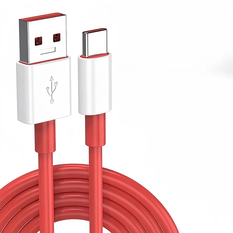 100W SuperVOOC Fast Charging Phone Adapter with USB to Type C Cable