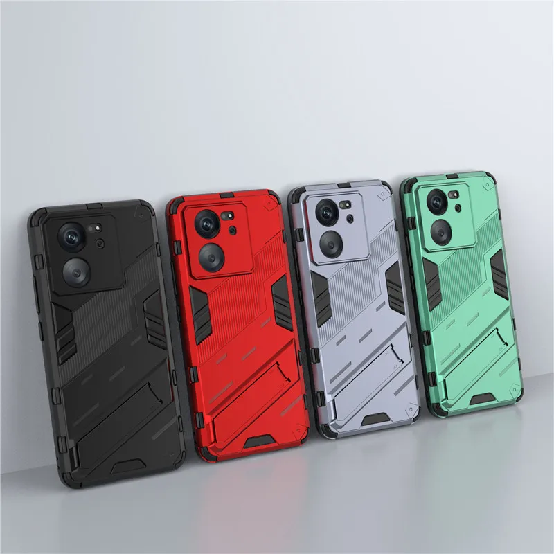 Per Xiaomi 13T Case Xiaomi 13T 14 Pro Cover Punk Style Bumper Shield Custodie Protettive Per Xiaomi Mi 13T Pro 13 Lite Funda