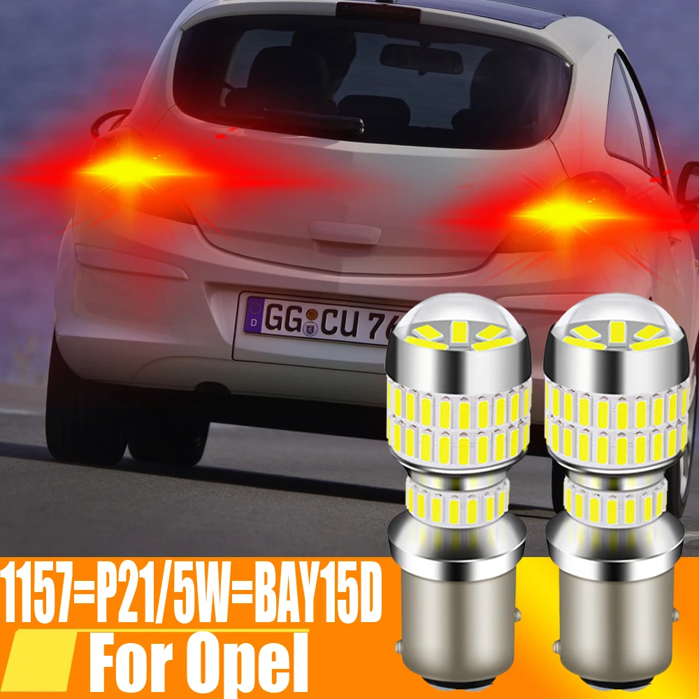 

Светодиодные лампы 1157 P21/5W BAY15D 7528, задние фары для Opel Astra G Vectra A Corsa D C Box 2000 ~ 2014, 2 шт.