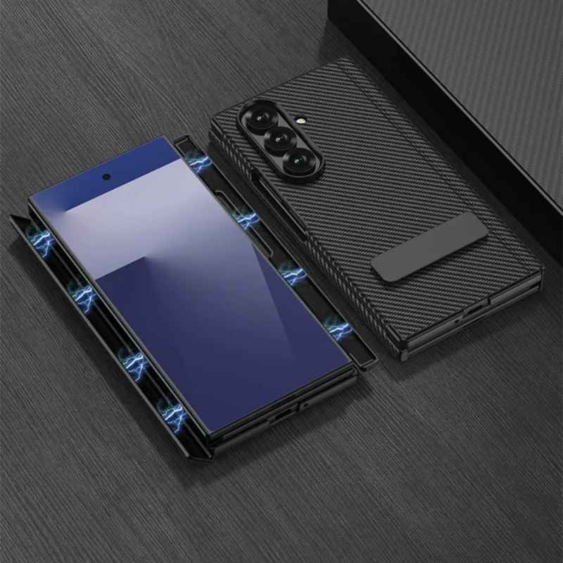 New Leather Kickstand Case fo Samsung Galaxy Z TriFold Dual