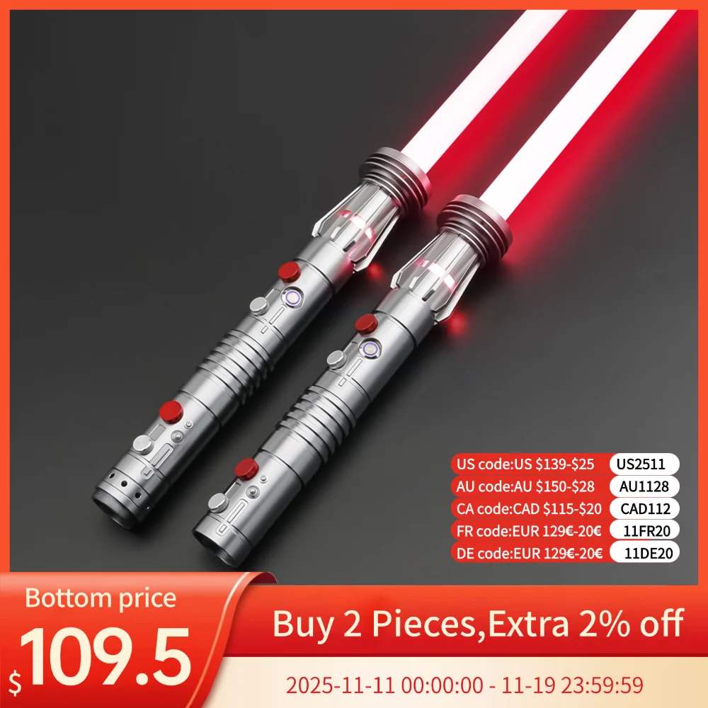 TXQSABER Special Edition Darth maul Heavy Dueling Lightsaber