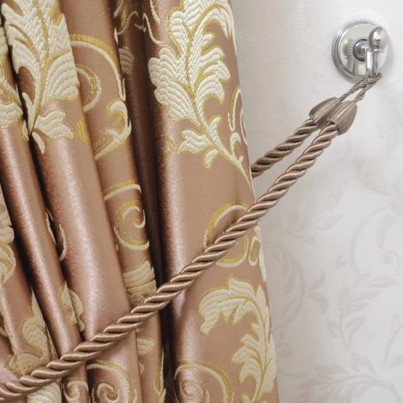 1-Pair-European-Iron-Curtain-Hooks-Curtain-Tieback-Wall-Hook-Holdback ...