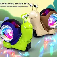 Electric Children's Toy Crab Snail Doll With Cute Interesting Design Sound And Light Swing Automatic Walking To Avoid Obstacles 1