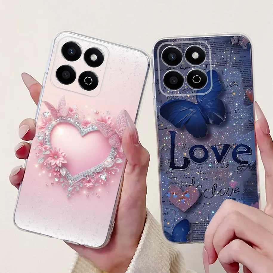 Fashion Butterfly Shockproof Silicone Back Cover