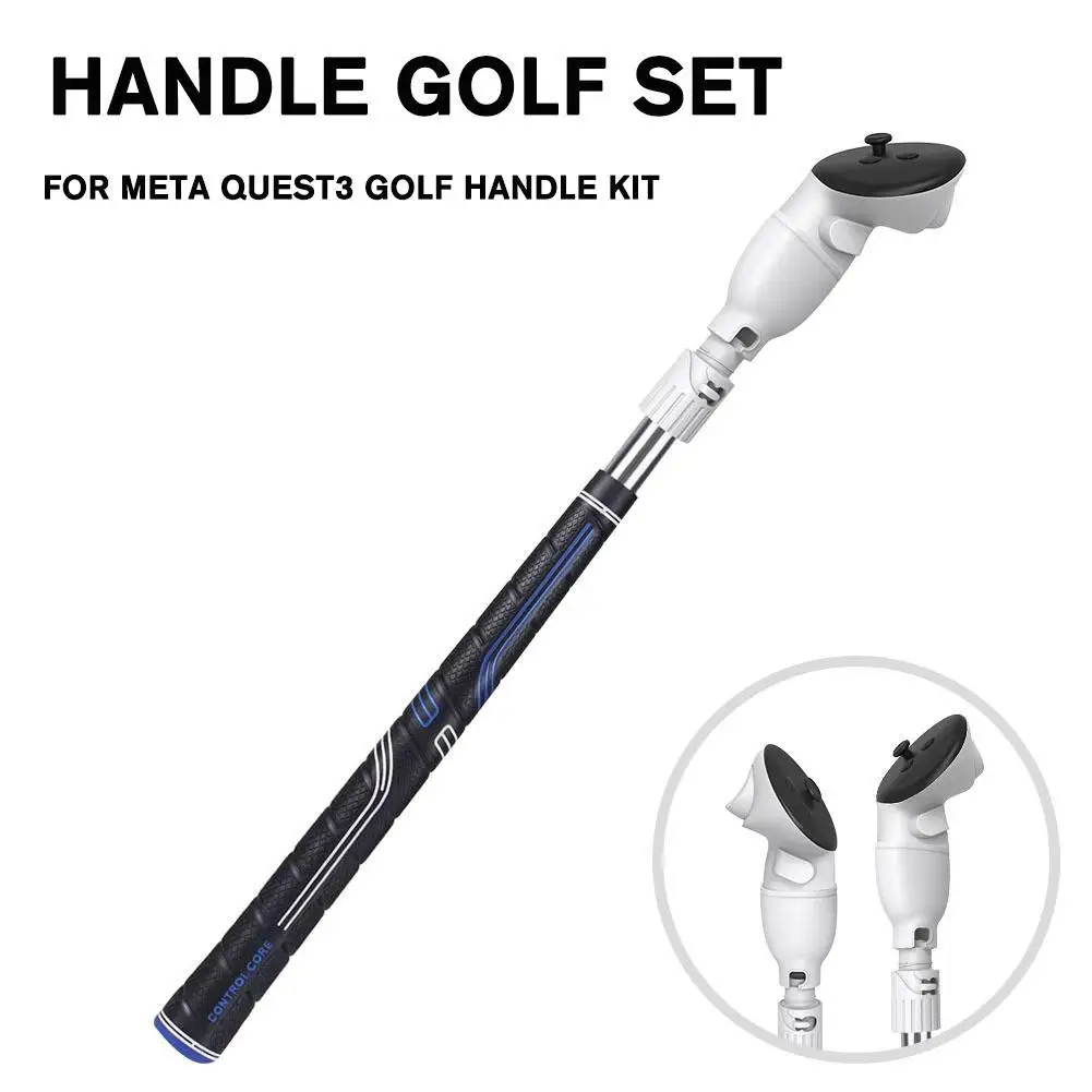 

VR Golf Club для Meta Quest 3, контроллер с ручкой виртуальной реальности, аксессуары для поиска 3