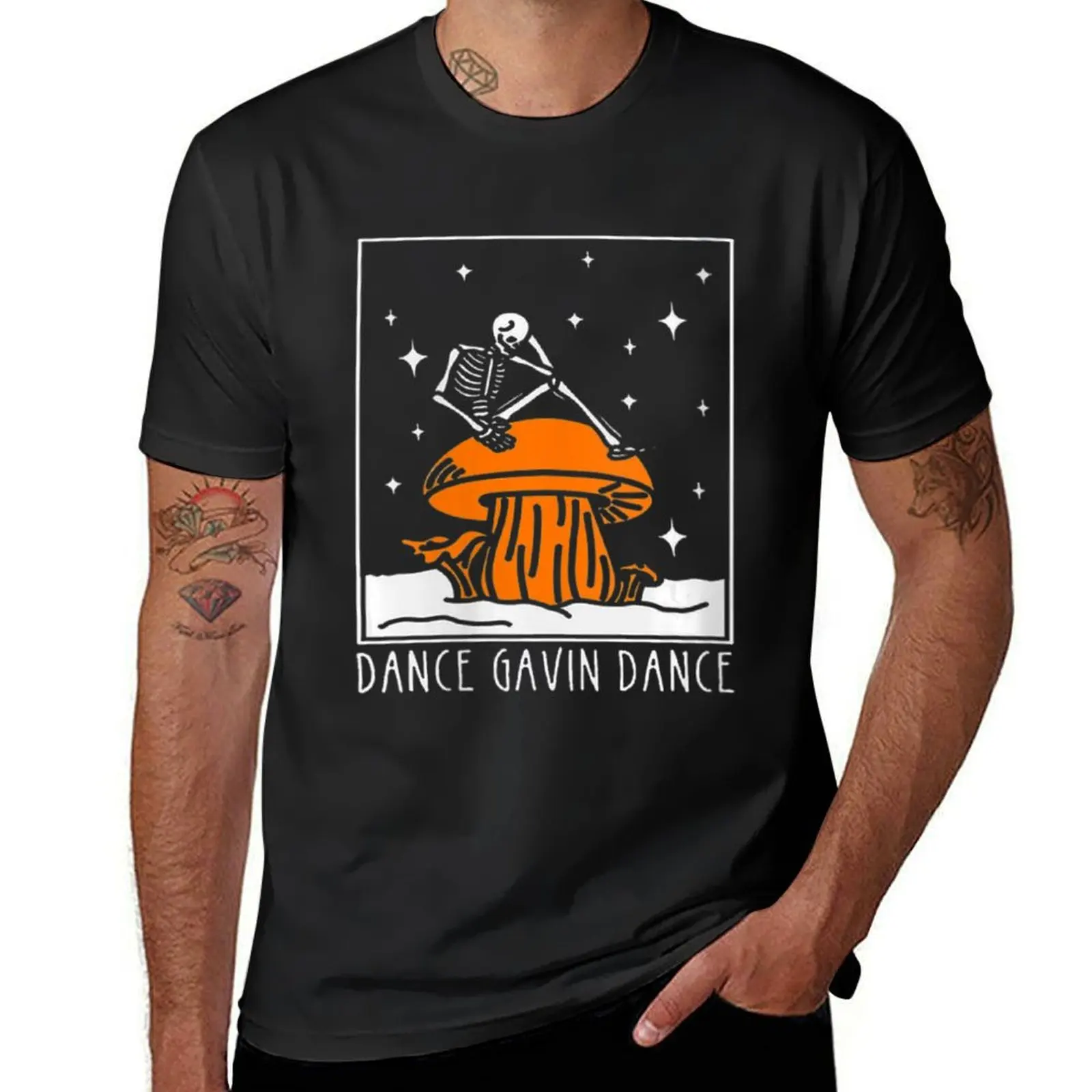 Womens Dance Gavin Dance For Dance Lovers Vneck T-Shirt Short sleeve tee blacks kawaii clothes oversized mens vintage t shirts