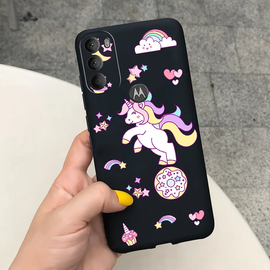 Charming Love Heart Silicone Phone Case - Cartoon Soft Bumper Cover