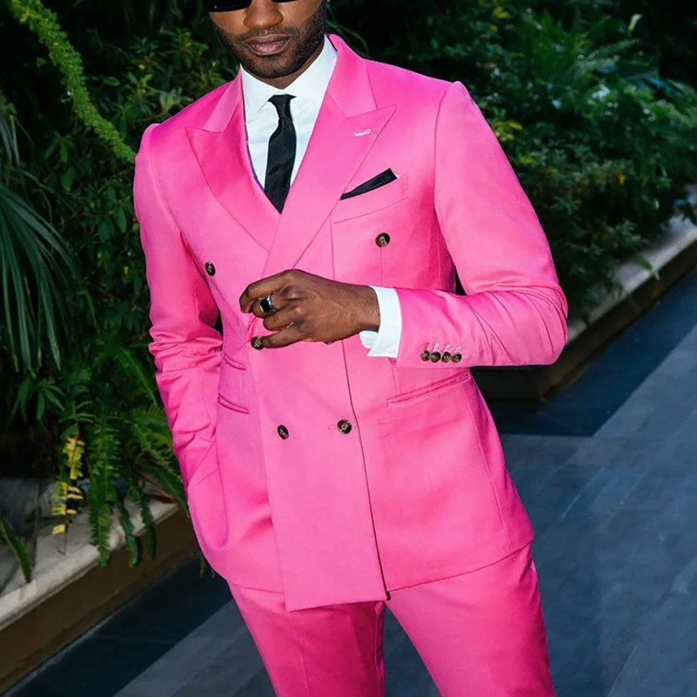 Party Wear Coat Pant Pink Colour Price Men Suit Pink Piece Wedding