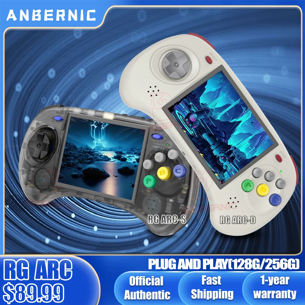 Anbernic rg ARC-D retro handheld spiel konsole android linux 