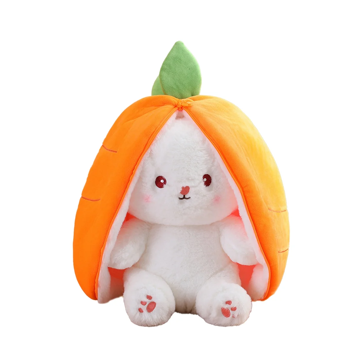 

Cute Bunny Doll, Children'S Doll Doll Gift, Strawberry Rabbit Turned Into Bunny, Fruit Doll Plush Toy B