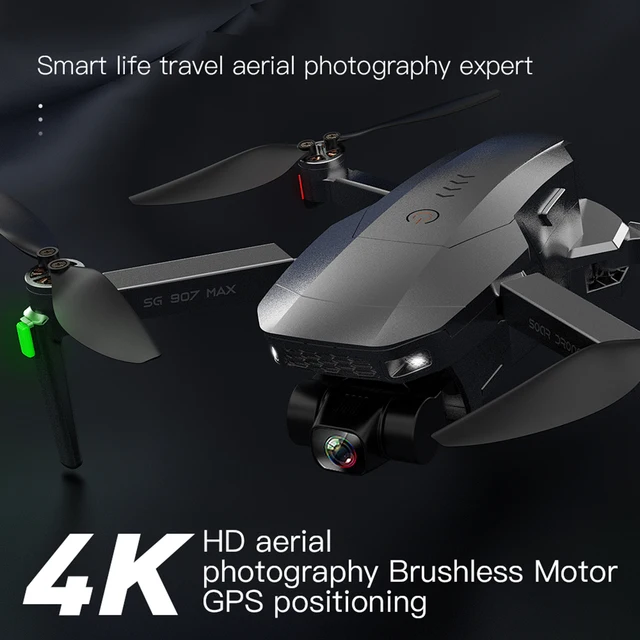 ZLL SG907MAX Easy Auto Return Home 5G FPV RC Quadcopters 4K HD Camera GPS Drone 4