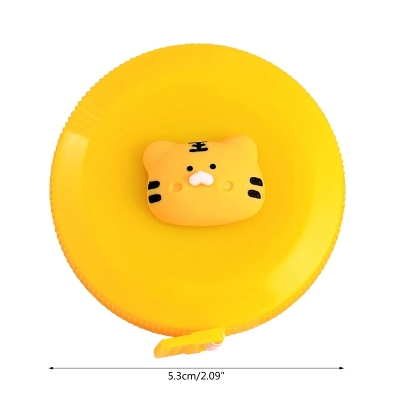 Mini Cartoon Tape Measure Retractable 60-Inch/1.5Meter Soft Tape Measure for Tailor Sewing Craft Cloth tape measure