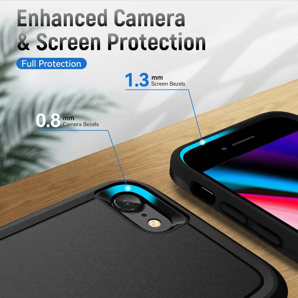 iPhone SE 3 Case Shockproof Hybrid Case Dual Layer Design Hard Cover For iPhone SE 2 /iPhone 6/6S/7/8 Plus Cases phone case