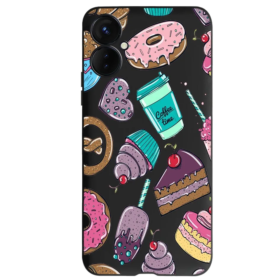 Tecno Spark 9 Pro Silicone TPU Soft Protective Case Cover