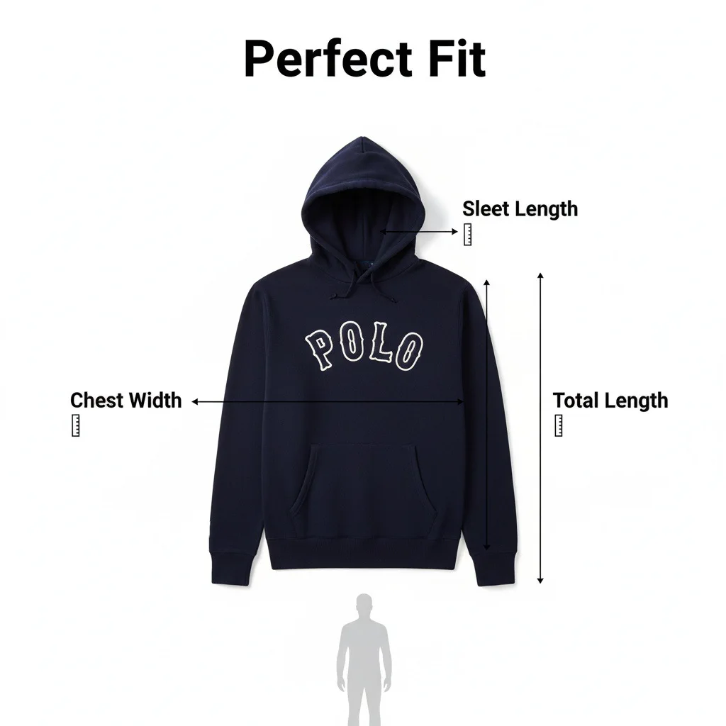 Men's Hoodie POLO Machine Embroidery Sweatshirt Casual College Style Cotton Hooded Pullover Autumn Winter Fashion Male Tops - 6