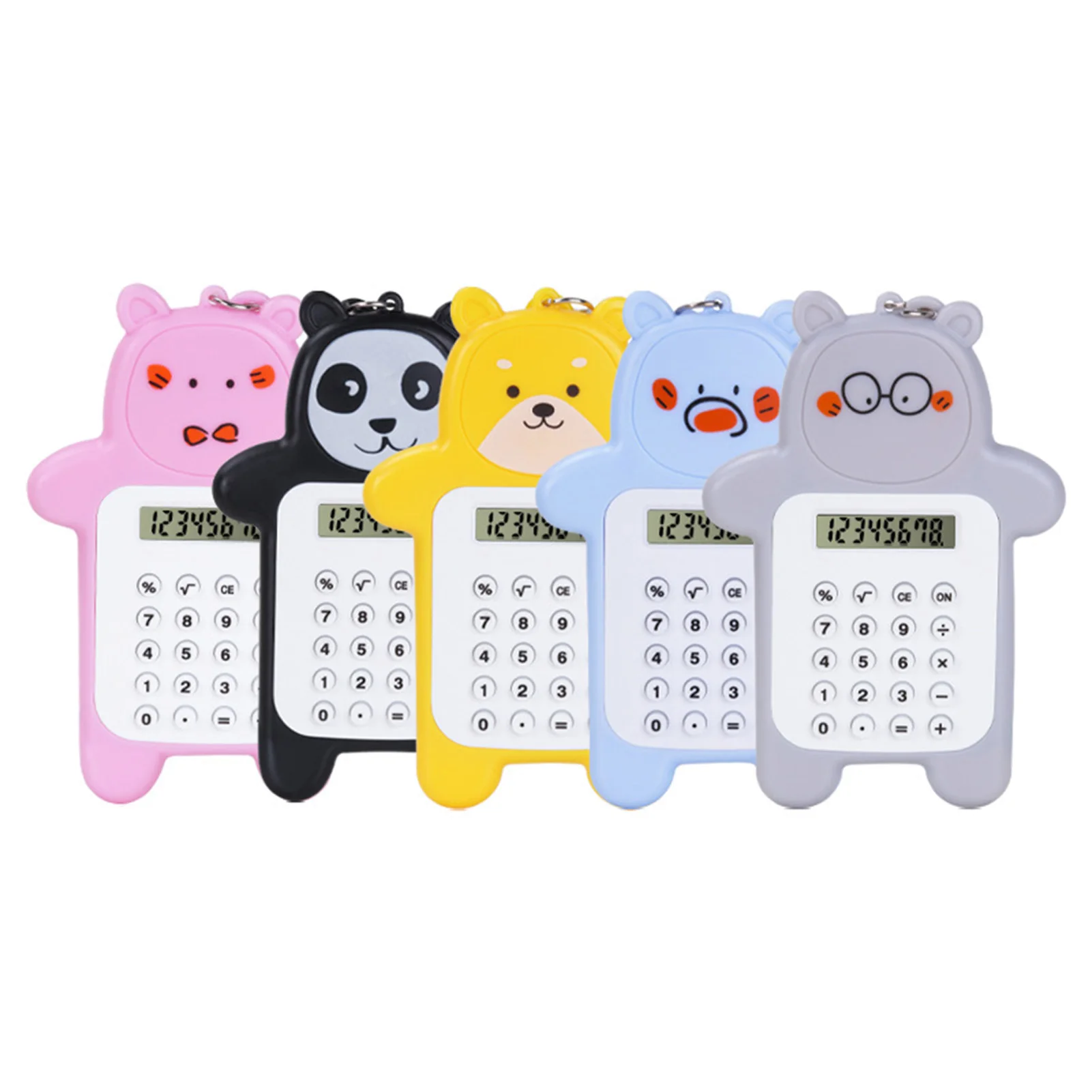 

8-digit Desktop Student Calculator Cute Appearance Portable Electronic Student Mini Calculator School Stationery Supplies