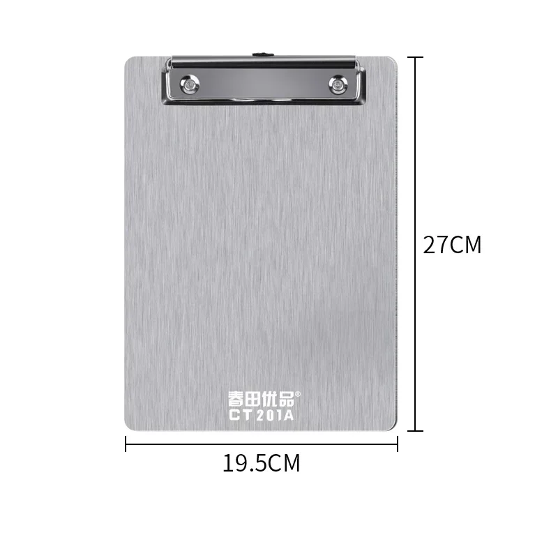 Clip Board Writing Pad Folder Paper Office Supplies Organizer Storage Box Document Pad Paper Holder transparent clipboard writing clipboard clipboard holder