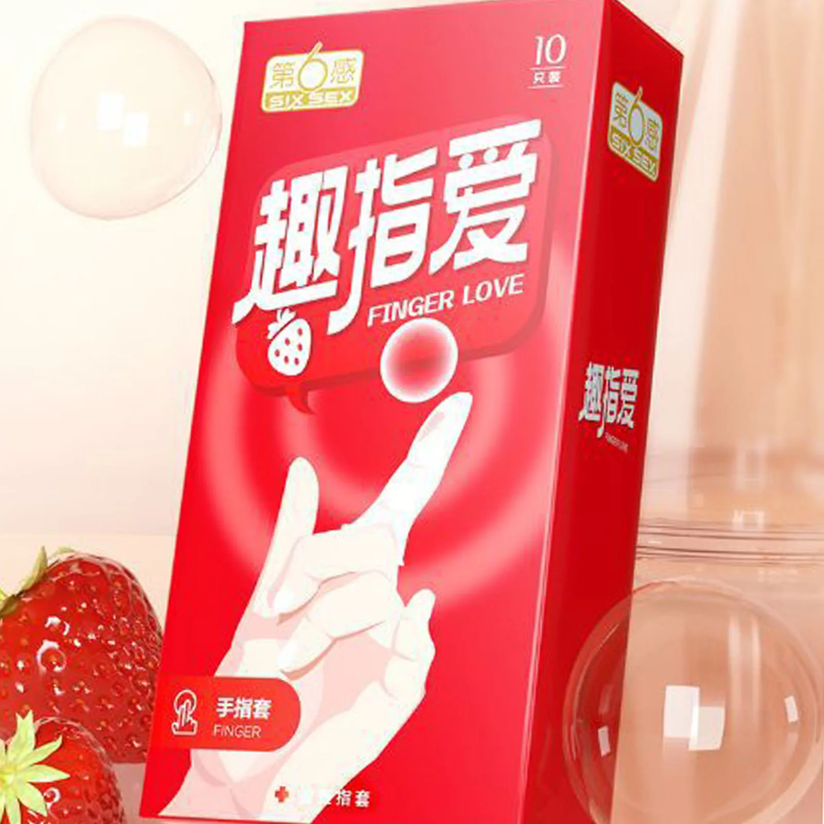 10pcs Finger sex sleeve for men sex toys Natural Latex Finger cover G Spot Stimulator Exciter for women Adult supplies