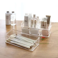 Storage makeup organizer for cosmetics organizer makeup storage box acrylic lipstick jewelry organizer Makeup brush storage 1