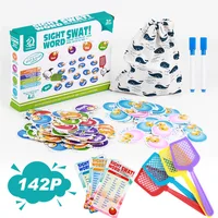 Sight Words Game With Double Cards Educational Learning Game For  Kindergarten School Flash Cards Toys Gift 1
