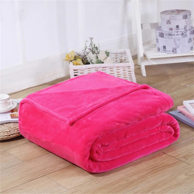 Blanket Swaddling Wrap Toddler Blankets Coral Fleece Single Warm Student Office Winter Cover Leg Nap Bedding Blanket