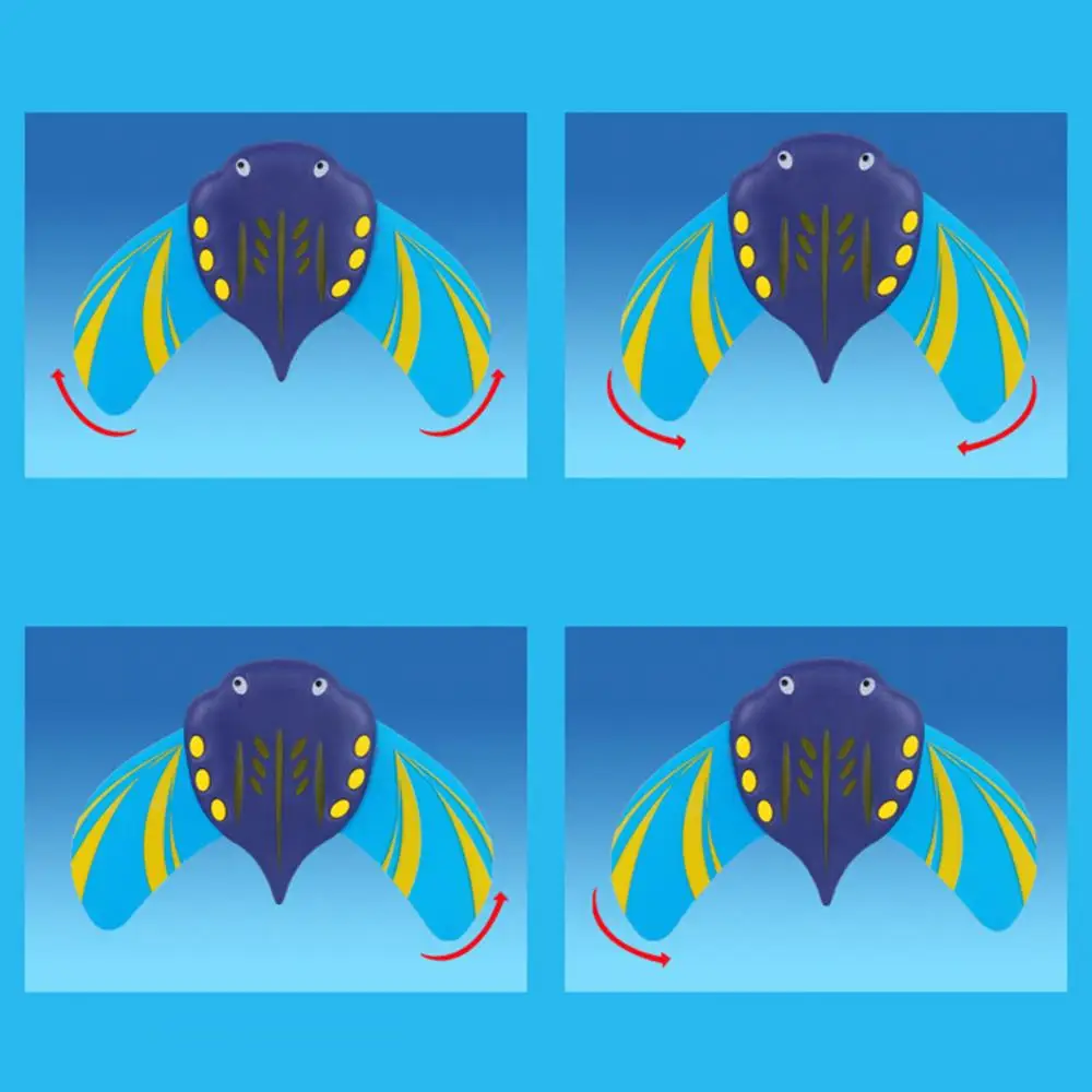 Water Power Devil Fish Toys Pools Accessories Summer Bathtub Beach Underwater Gliders Outdoor Swimming Toy Kid Water Play Gift 5