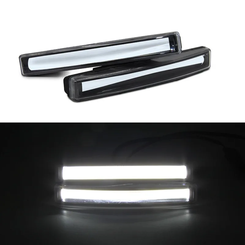 New Generation COB Auto LED Daytime Running Light High-brightness Daylights Super Bright Car DRL Waterproof Fog Lamp Accessories detail image 1