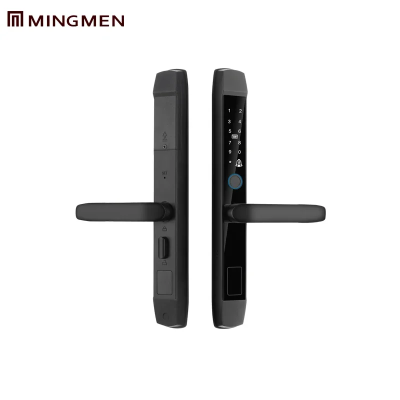 

MINGMEN Best Value Slim Smart Lock B05 European Standard Mortise TTLock APP Waterproof Smart Door Lock