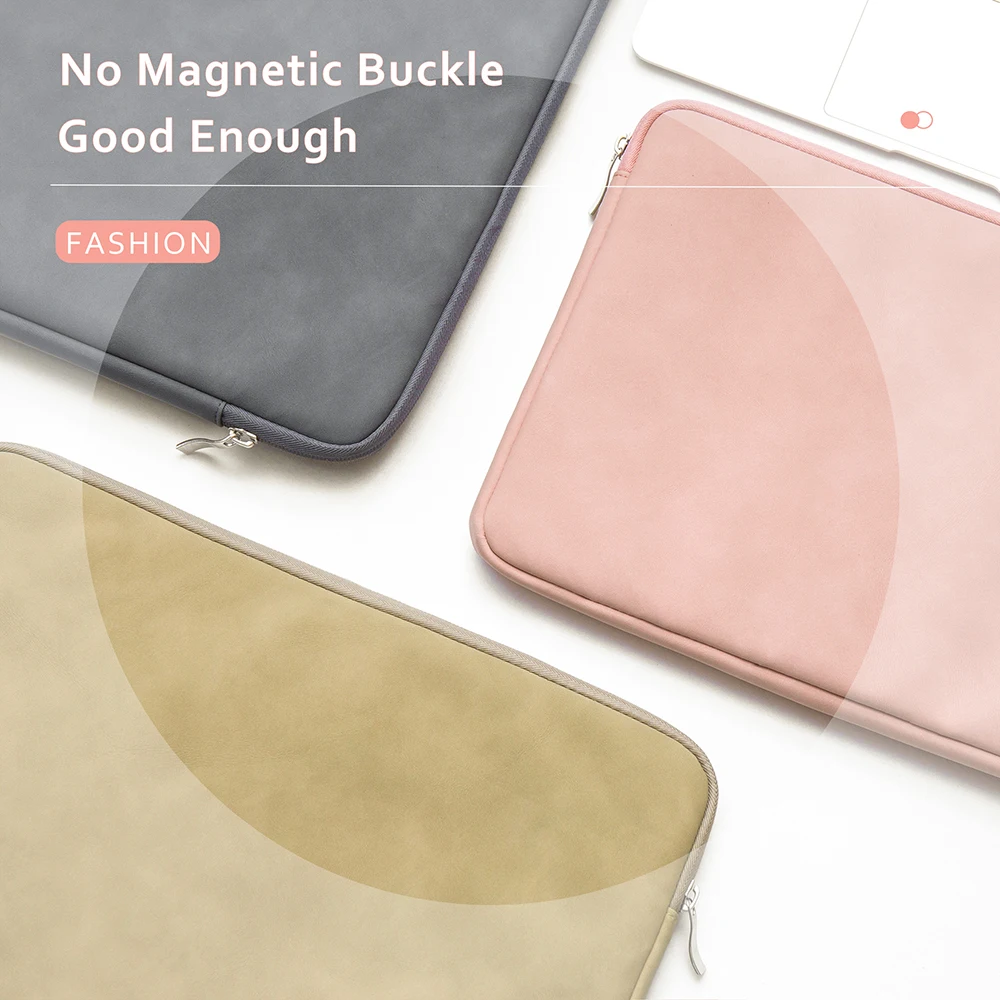 Bolsa para Laptop à Prova de Choque para Macbook Air 13.6 m2 Pro Estojo para Notebook Dell Xiaomi Huawei 13 13.3 14 15.4 16 2023 - Imagem 5
