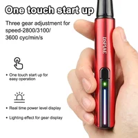 DSPIAE ES-A DIY Ponceuse Alternative Électrique Stylo De Meulage Modèle En Plastique Têtes De Ponçage Papier De Verre Militaire Artisanat Outils 2