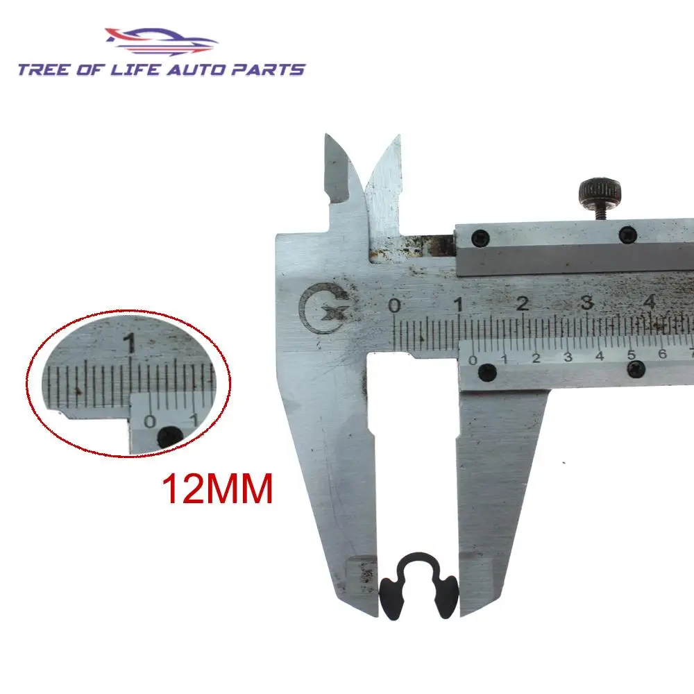 50/100 Pz Turbocompressore Attuatore Wastegate Circlip E Clip Pin Di Ricambio Per Garrett T2 T25 T28 12Mm