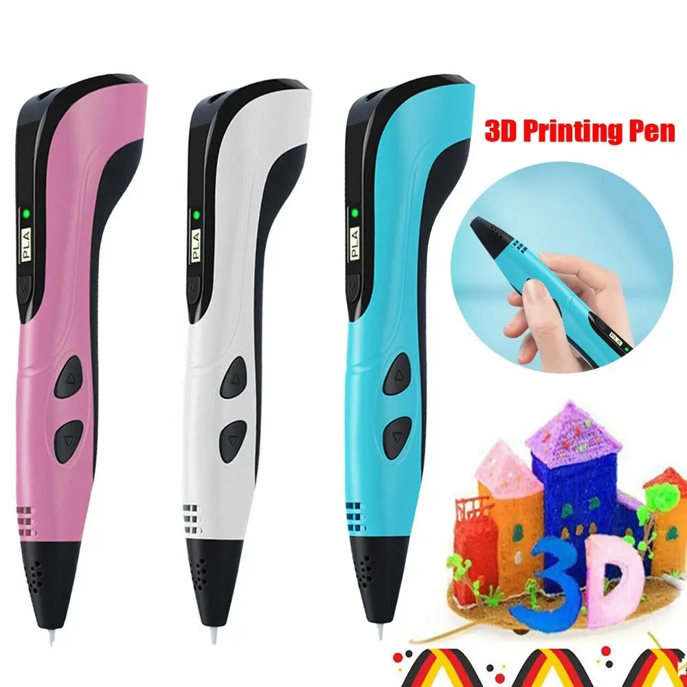 Christmas Birthdy Gift Printing Pencil PLA Filament DIY Gifts 3D Pens 3D Printing Pen Drawing Supplies Arts Printer