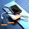 30000mah Portable Power Bank PD100W Detachable USB to TYPE C Cable Fast Charging Mini Powerbank For iPhone Xiaomi Samsung 3