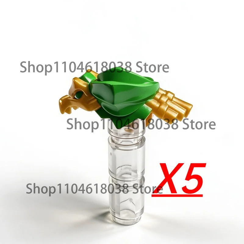 MOC Building Blocks Dragon Warrior Mini Figure Ornament - Anime Character Toy Gift Collection