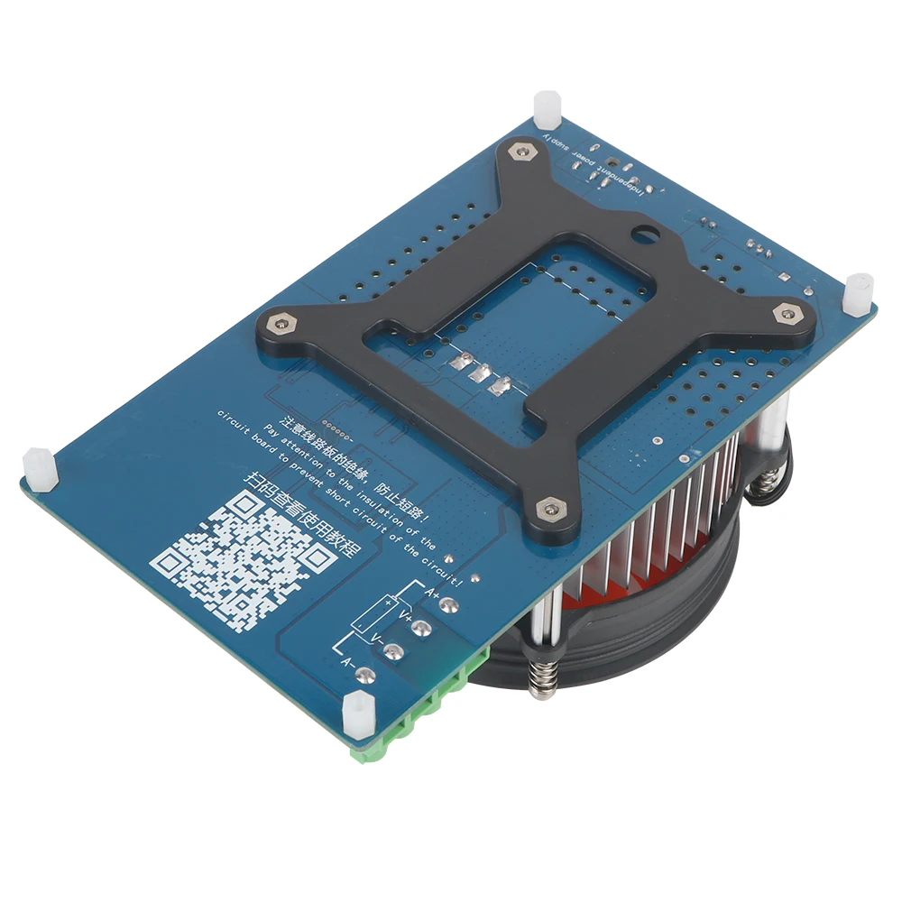 Lithium Battery Tester Electronic Load 4-wire Digital Analyzer US Plug Adjustable Testing Module 150W 20A DC
